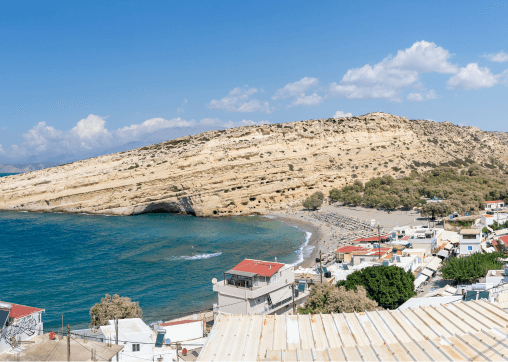 Matala bay