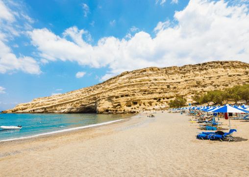 Matala beach
